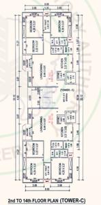 Project Image of 3082.68 - 3606.34 Sq.ft 3 BHK Apartment for buy in Anadi Kesar Elegance