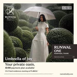 Project Image of 441.0 - 1277.0 Sq.ft 1 BHK Apartment for buy in Runwal One