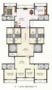 Project Image of 174.0 - 389.0 Sq.ft 1 BHK Apartment for buy in Payal Palace