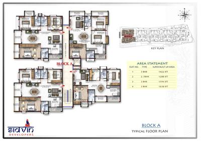Project Image of 988.0 - 1638.0 Sq.ft 2 BHK Apartment for buy in Sidvin Grace