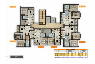 Project Image of 375.0 - 1006.0 Sq.ft 1 BHK Apartment for buy in Sattva Misty Charm
