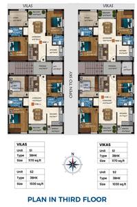 Project Image of 0.0 - 1170.0 Sq.ft 3 BHK Apartment for buy in Viva Vilas And Vikas