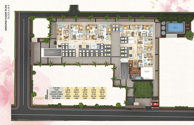 Project Image of 786.0 - 980.0 Sq.ft 2 BHK Apartment for buy in Aakriti The Mango Groves