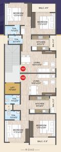 Project Image of 0.0 - 482.76 Sq.ft 2 BHK Apartment for buy in R A Zen