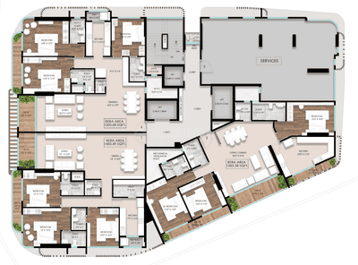 Project Image of 1046.14 - 2985.69 Sq.ft 2 BHK Apartment for buy in Parinee Elenora