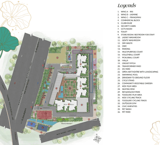 Project Image of 1515.0 - 1660.0 Sq.ft 3 BHK Apartment for buy in Bren Avaana