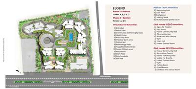 Project Image of 479.0 - 1665.0 Sq.ft 1 BHK Apartment for buy in Mahindra Citadel Bastion J K