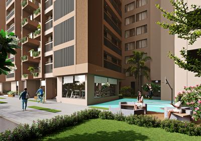Project Image of 1512 Sq.ft 3 BHK Apartment / Flat for sale in Tragad for Rs. 7140000
