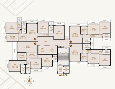 Project Image of 955 Sq.ft 2 BHK Apartment / Flat for sale in Borivali West for Rs. 22500000