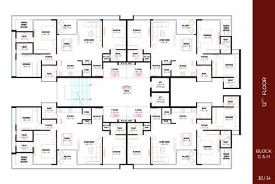 Project Image of 1191.78 - 1205.67 Sq.ft 3 BHK Apartment for buy in Parth The Amore