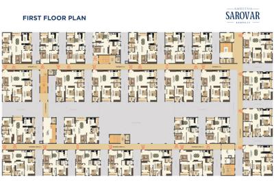 Project Image of 1269.0 - 2023.0 Sq.ft 2 BHK Apartment for buy in Amrutha Sarovar