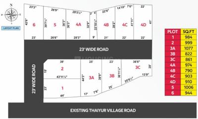 Project Image of 790.0 - 1077.0 Sq.ft Residential Plot Plot for buy in Amazze Mini Diamond Castle