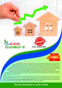 Project Image of 1080.0 - 2700.0 Sq.ft Residential Plot Plot for buy in Axia Green Nest