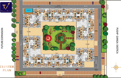 Project Image of 1228.38 - 2284.65 Sq.ft 2 BHK Apartment for buy in Shervani Victory Tower
