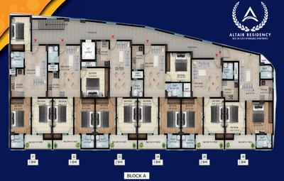Project Image of 650.0 - 1475.0 Sq.ft 1 BHK Builder Floor for buy in Vihaan Altair Residency