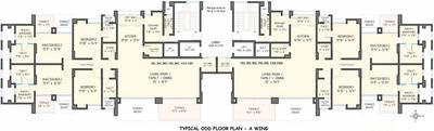 Project Image of 2113.0 - 3628.0 Sq.ft 4 BHK Apartment for buy in Dreams Aryan A B Wings
