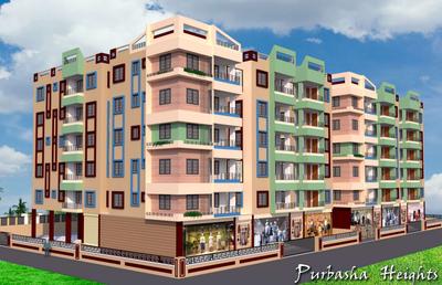 Project Image of 810.0 - 1350.0 Sq.ft 2 BHK Apartment for buy in Shibam Purbasha Heights