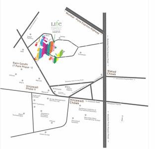 Kolte Patil Life Republic Sector R 17 B 17 B Avenue Nora Location Plan 4