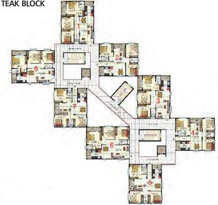 Project Image of 640.0 - 1330.0 Sq.ft 2 BHK Apartment for buy in Indya The Greens