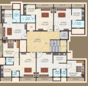 Project Image of 251.88 - 353.27 Sq.ft 1 RK Apartment for buy in Amber Silver Oak
