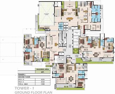 Project Image of 952.0 - 3355.0 Sq.ft 2 BHK Apartment for buy in 22 And Crest
