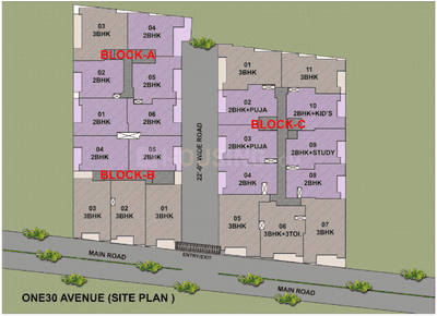 Project Image of 1000.0 - 1450.0 Sq.ft 2 BHK Apartment for buy in Grenotech One 30 Avenue