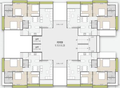 Project Image of 0.0 - 1800.0 Sq.ft 3 BHK Apartment for buy in The Venetia