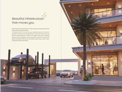 Project Image of 1946.0 - 2832.0 Sq.ft 3 BHK Apartment for buy in Golden Crysta