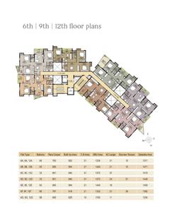 Project Image of 1204.0 - 1668.0 Sq.ft 2 BHK Apartment for buy in UST Skyview