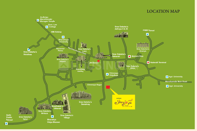 Project Image of 1025 Sq.ft 2 BHK Apartment / Flat for sale in Vadavalli for Rs. 6600000
