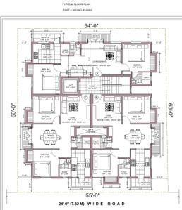 Project Image of 949.0 - 972.0 Sq.ft 2 BHK Apartment for buy in Kirthika Pavilion