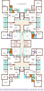 Project Image of 580.0 - 610.0 Sq.ft 2 BHK Apartment for buy in A P Akshay Galaxy Building B And C