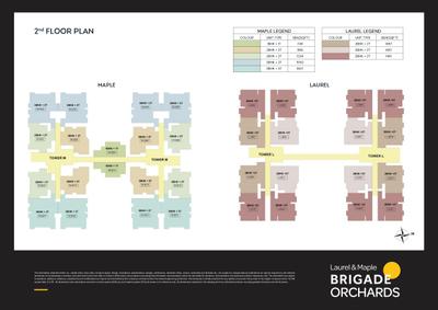 Project Image of 448.54 - 1051.21 Sq.ft 1 BHK Apartment for buy in Laurel And Maple At Brigade Orchards