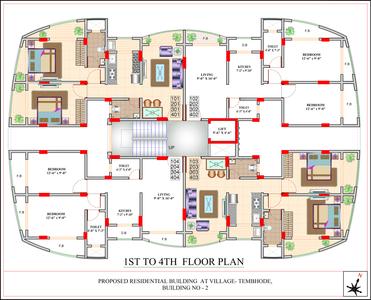 Project Image of 398.0 - 574.0 Sq.ft 1 BHK Apartment for buy in Nisarg Shrushti