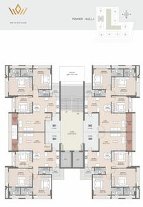 Project Image of 0.0 - 869.29 Sq.ft 3 BHK Apartment for buy in Shaligram Prestige