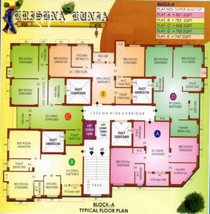 Project Image of 702.0 - 1050.0 Sq.ft 2 BHK Apartment for buy in Rajlakshmi Krishna Kunja