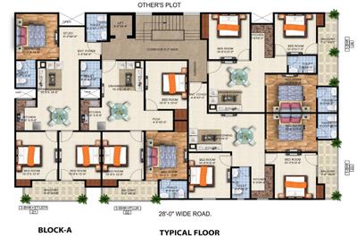 Project Image of 1120.0 - 1580.0 Sq.ft 2 BHK Apartment for buy in ASK The Royal Estate