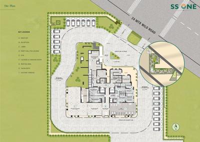 Project Image of 979.0 - 1009.0 Sq.ft 3 BHK Apartment for buy in SS One