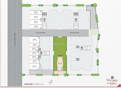 Project Image of 511.07 - 627.32 Sq.ft 2 BHK Apartment for buy in Shyam Atulyam