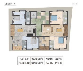 Project Image of 1025.0 - 1493.0 Sq.ft 2 BHK Apartment for buy in Southland Alankar Galaxy