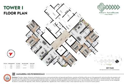 Project Image of 494.0 - 1973.0 Sq.ft 1 BHK Apartment for buy in Atharv Aaradhyam