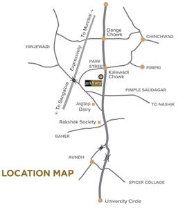 Project Image of 688.0 - 1292.0 Sq.ft 2 BHK Apartment for buy in Pride Purple Park Ivory Phase II