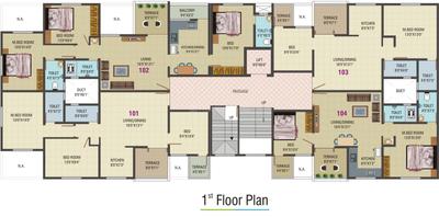 Project Image of 510.0 - 1518.0 Sq.ft 2 BHK Apartment for buy in Swaraaj Paradise Phase I