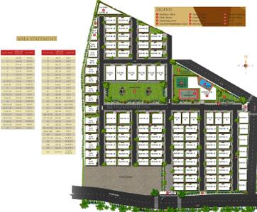 Project Image of 3264.0 - 3661.0 Sq.ft 3 BHK Triplex for buy in Vaishnavi Triumph Villas