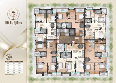 Project Image of 1190.0 - 1467.0 Sq.ft 2 BHK Apartment for buy in SB Heights III