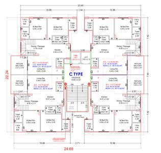 Project Image of 963.15 - 1512.76 Sq.ft 3 BHK Apartment for buy in Aatman Anjani Elegance