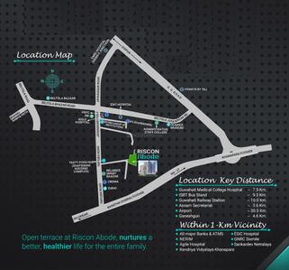 Project Image of 1664.0 - 2222.0 Sq.ft 3 BHK Apartment for buy in Riscon Abode