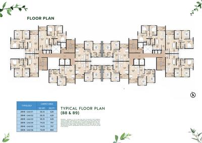 Project Image of 917.0 - 1218.0 Sq.ft 2 BHK Apartment for buy in Shapoorji Pallonji Joyville Western Heights
