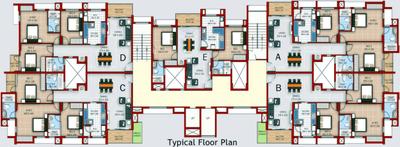 Project Image of 1133.0 - 1679.0 Sq.ft 2 BHK Apartment for buy in NCC Senate