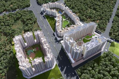Project Image of 369.96 - 489.97 Sq.ft 1 BHK Apartment for buy in Raunak City Sector VI F2